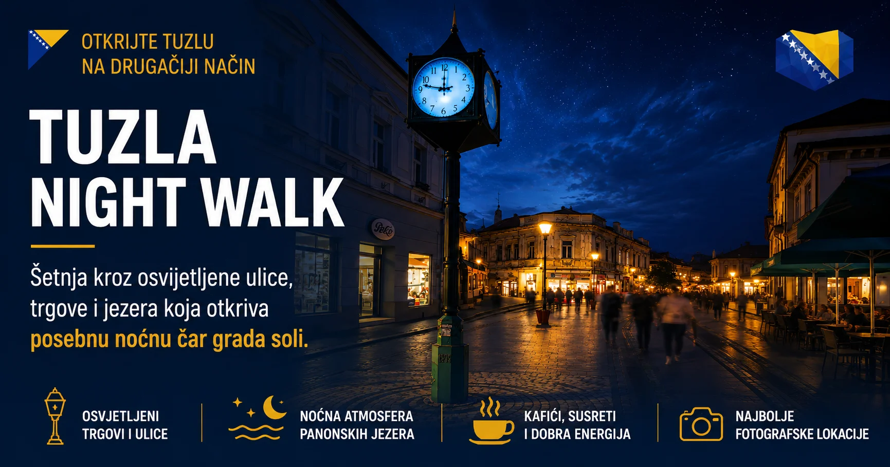 Tuzla Night Walk